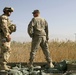 Army Officers Oversee Controlled Burn to Clear Minefield in Afghanistan