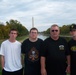 Army Spc. Kevin Hardin Poses with Family in Washington, D.C.