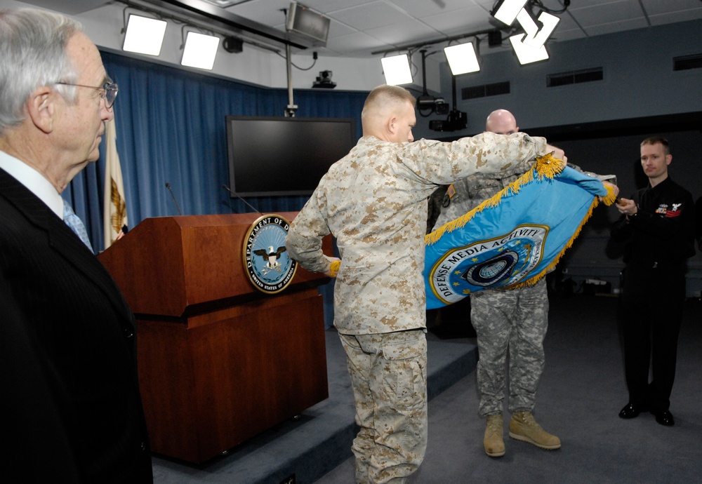 Defense Media Activity Activated at Pentagon Ceremony