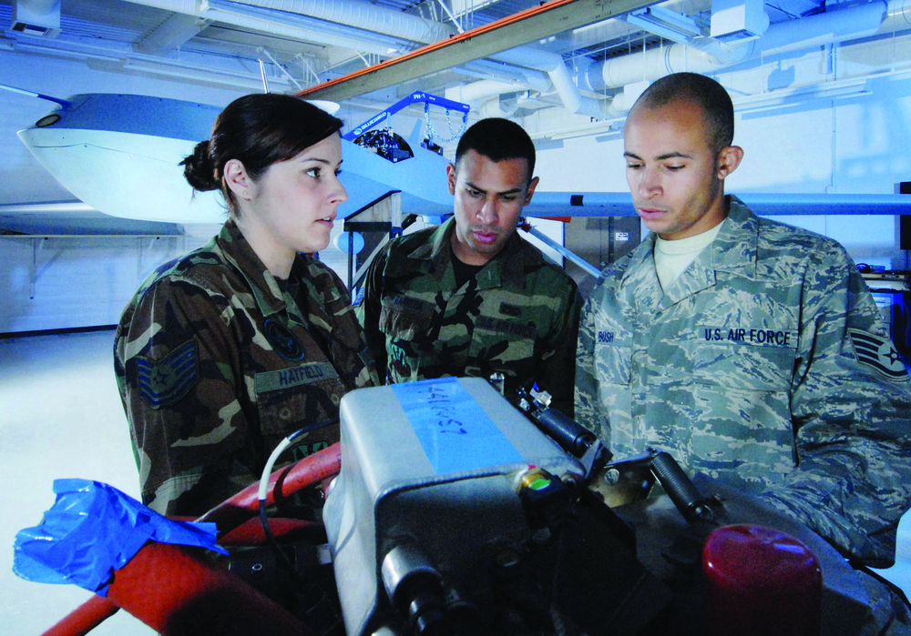 Air National Guard Instructors Train Predator Maintenance Crew