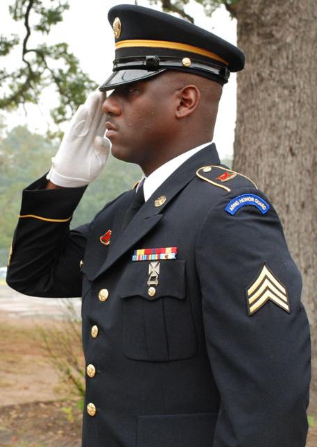Louisiana National Guard Soldier Completes Army Honor Guard Training
