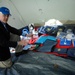 Rotary International Distributes Tent and Bedding Kits for Emergency Relief