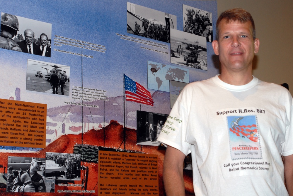 Former Marine Bikes 500 Miles to Honor Beirut Deployment