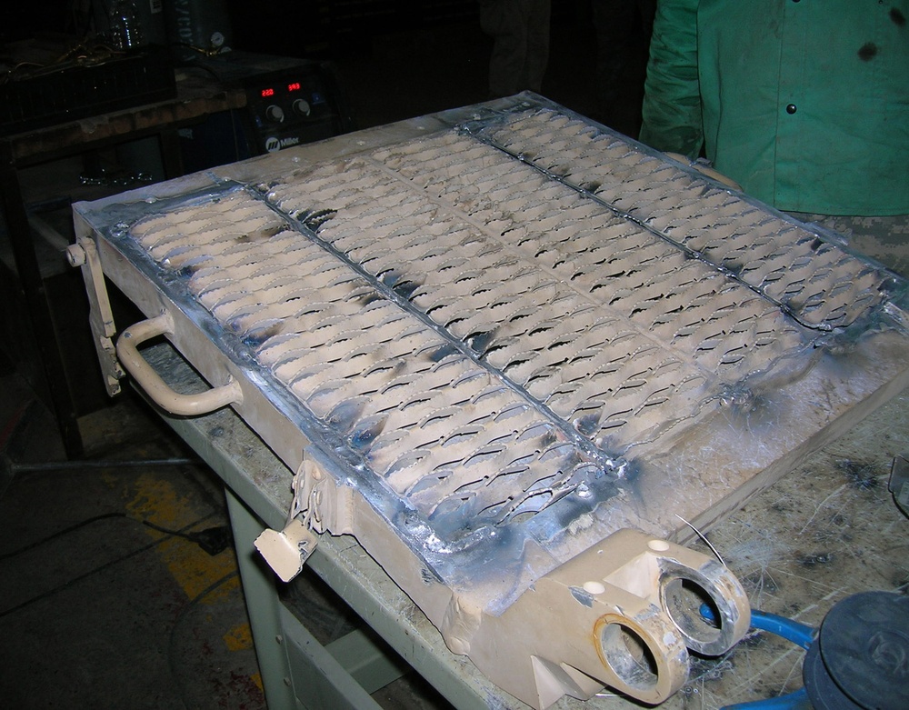 Soldiers Fabricate Parts to Keep Combat Vehicles Rolling
