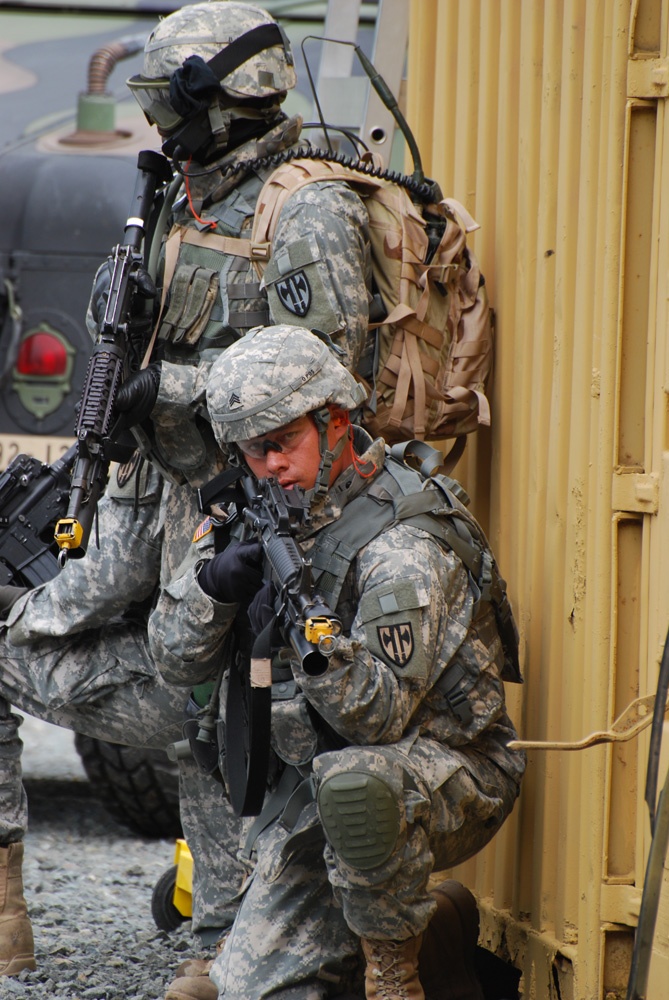 Army Sgt. Leads Fire Team Training in Germany