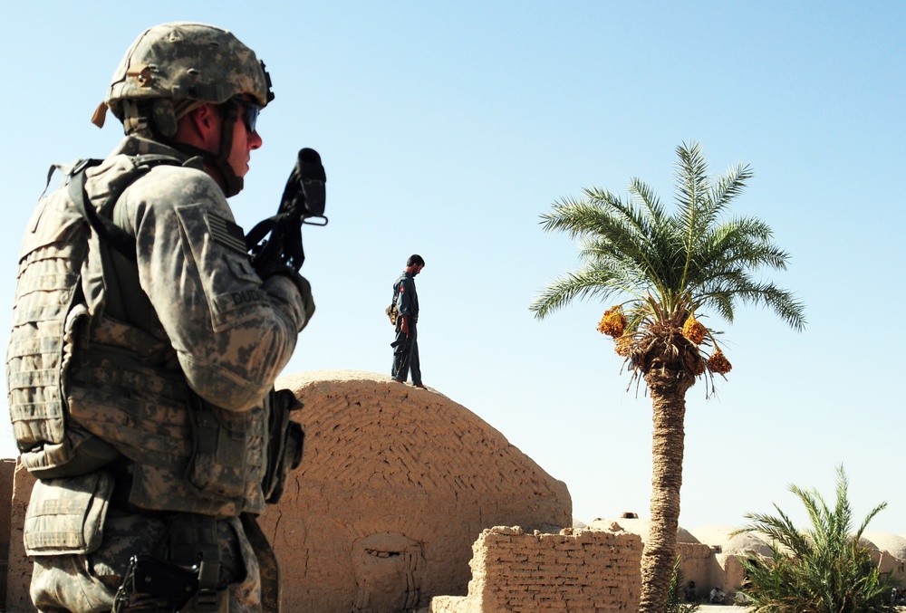 Pennsylvania National Guard Officer Provides Security During Afghan Provincial Meeting