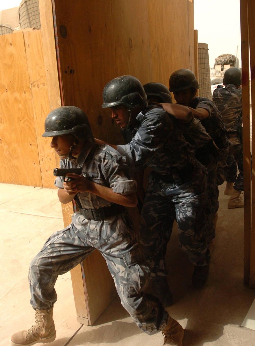 Iraqi Police Hone Room-Clearing Skills in Mahmudiyah