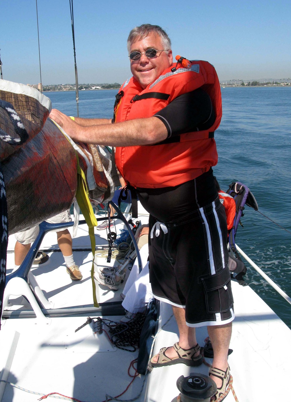 Air Force Tech. Sgt. Sails in National Veterans Summer Sports Clinic