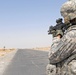 U.S. Soldier Secures Convoy Transporting Turbine Materials in Afghanistan