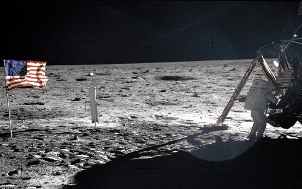 Armstrong Takes Historic First Steps on the Moon