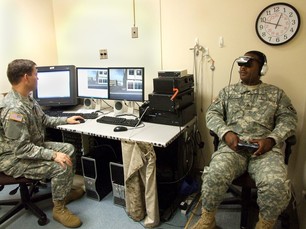 Army Develops Virtual Reality Therapy for PTSD Treatment