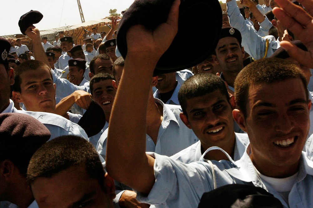 Kirkuk Police Academy Graduates Celebrate Milestone