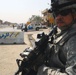 U.S. Army Soldier Patrols Baghdad Neighborhood, Provides Security for Returning Iraqis