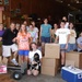 4-H Club Volunteers and Radio Host Pack School Supplies for Iraq