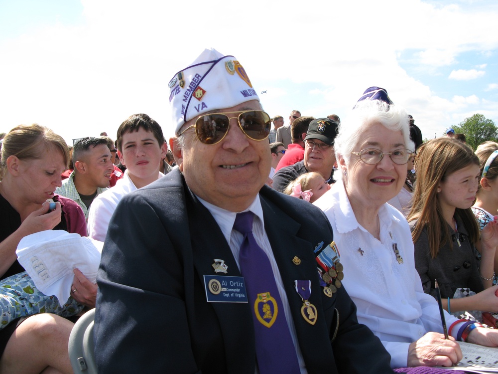 Korean War Veteran and Wife Attend Remembrance Ceremony in Washington