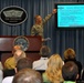 Air Force General Briefs Joint Civilian Orientation Conference on U.S. European Command's Mission