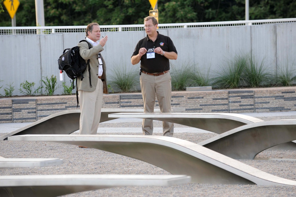 Pentagon Memorial Symbolism Explained to JCOC Participants