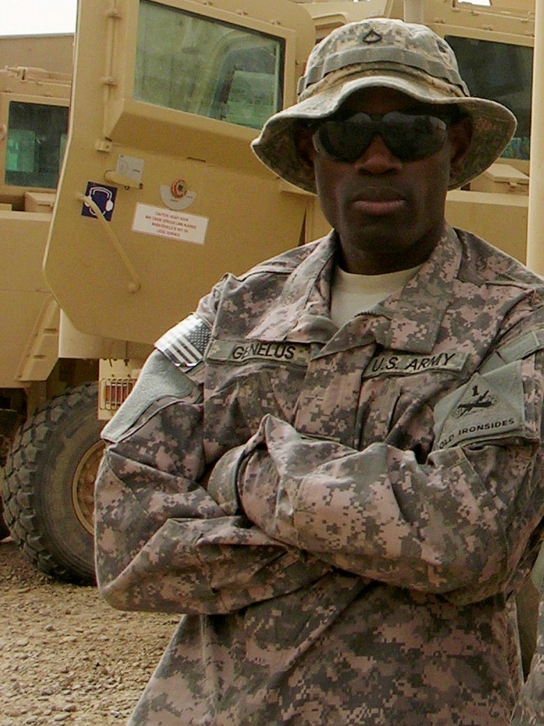 Haitian-Born Soldier Becomes U.S. Citizen While Serving in Iraq