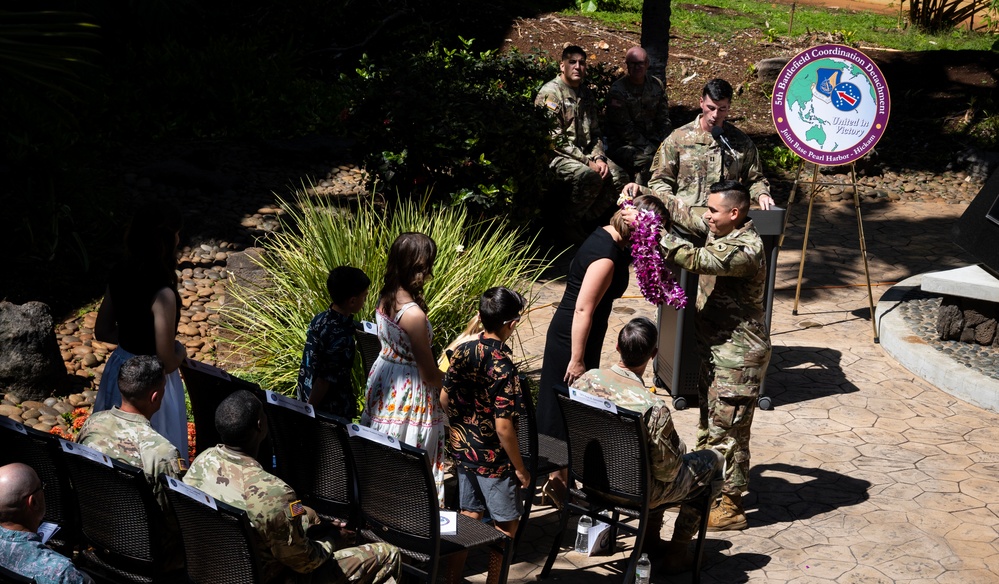 5th Battlefield Coordination Detachment conducts Change of Command Ceremony