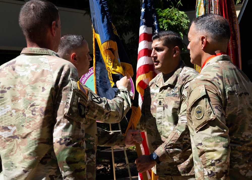 5th Battlefield Coordination Detachment conducts Change of Command Ceremony