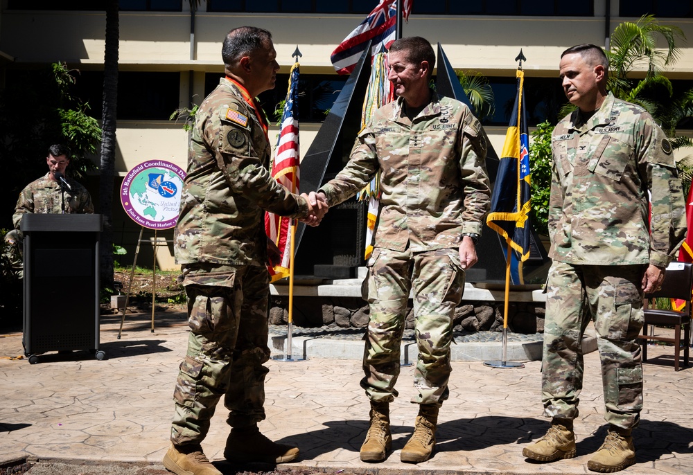 5th Battlefield Coordination Detachment conducts Change of Command Ceremony