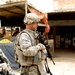 Army Sergeant Provides Security During Foot Patrol