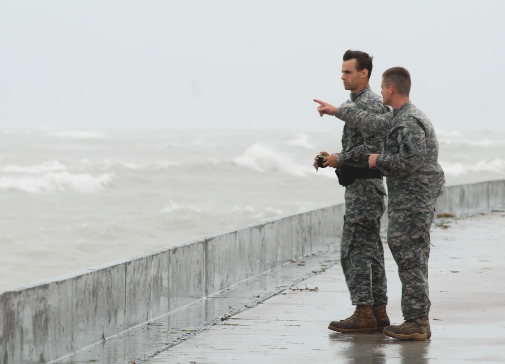 Florida National Guard Surveys Storm Damage in Key West After Hurricane Ike