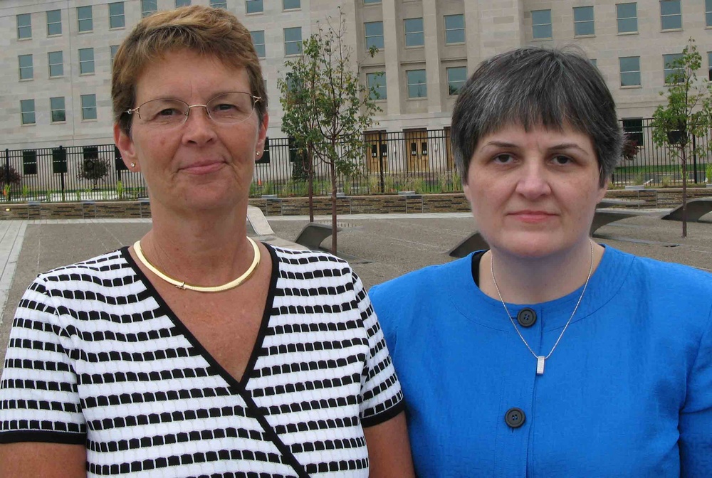 Pentagon Employees Visit Memorial for 9/11 Victims