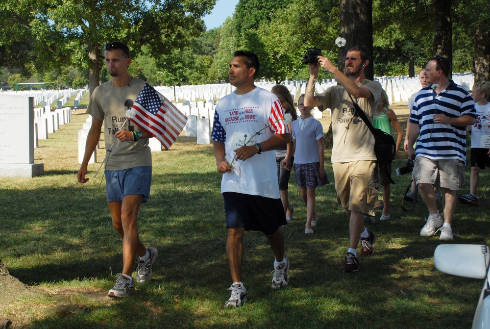 Honoring the Fallen: Run for the Fallen Concludes at Arlington National Cemetery