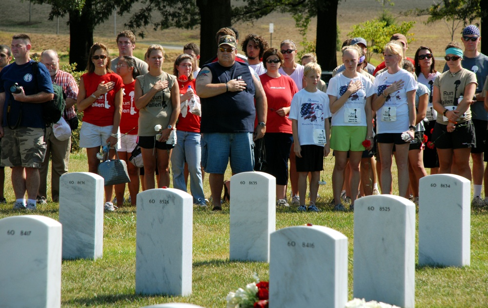 Solemn Tribute at Arlington National Cemetery for Fallen Soldiers