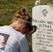 Grieving Family Honors Fallen Soldier at Arlington National Cemetery