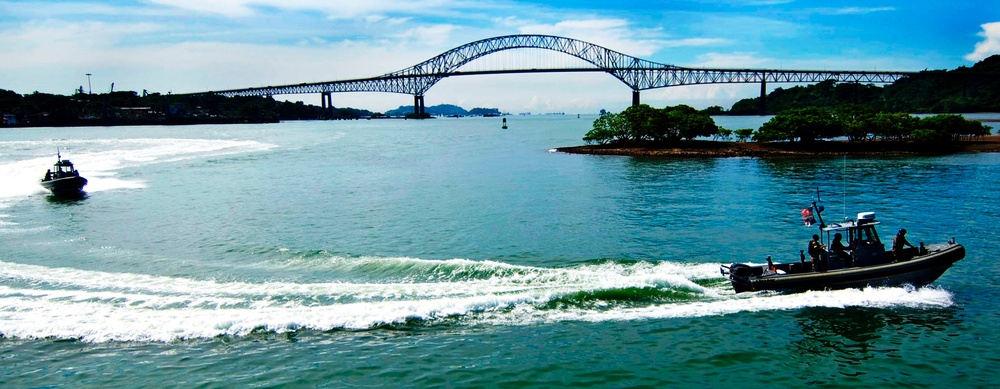 Security Forces Conduct Joint Training Exercise to Defend Panama Canal