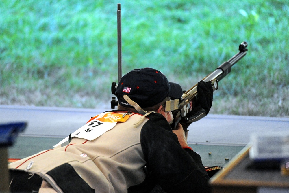 Army Marksman Maj. Michael Anti Finishes Ninth in Olympic 50-Meter Rifle Prone Competition