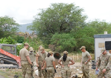 182nd Civil Engineer Squadron in Hawaii