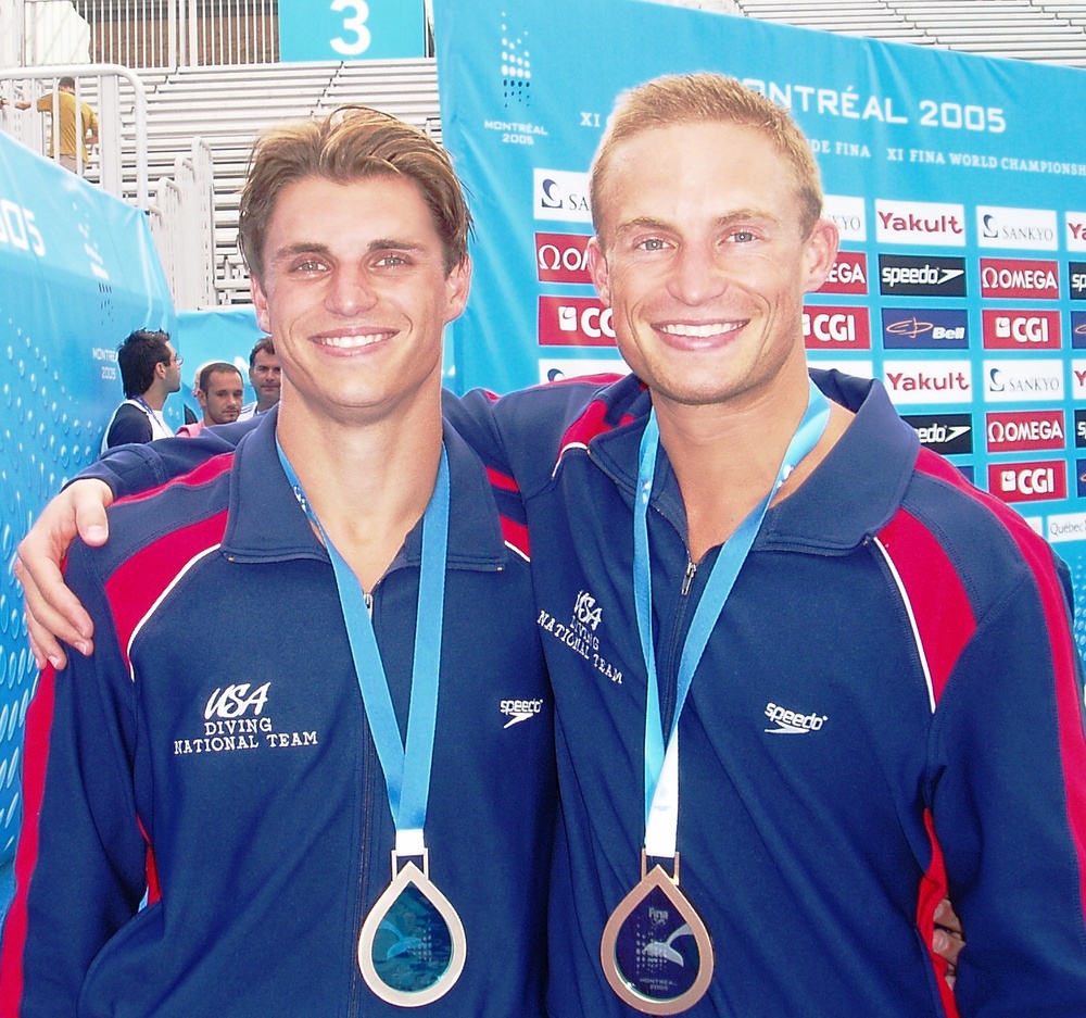 Olympian Dumais Brothers Compete at Different Games