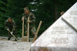 Maryland Air National Guard Restores Monument in Bosnia and Herzegovina