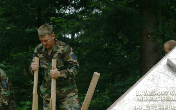Maryland Air National Guard Restores Monument in Bosnia and Herzegovina