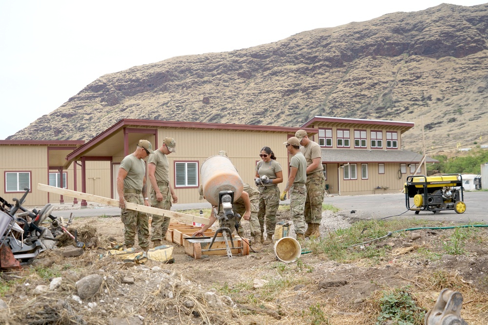 182nd Civil Engineer Squadron in Hawaii