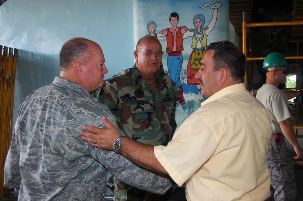 Maryland Air National Guard Rebuilds School in Bosnia and Herzegovina