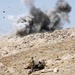 U.S. and Afghan Forces Detonate Explosives Near Enemy Position in Afghanistan