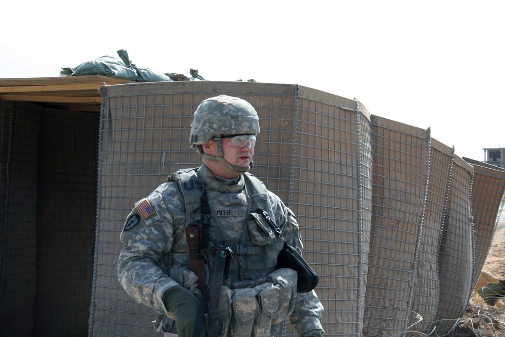 Georgia Soldier Secures Taji Area with Iraqi Forces