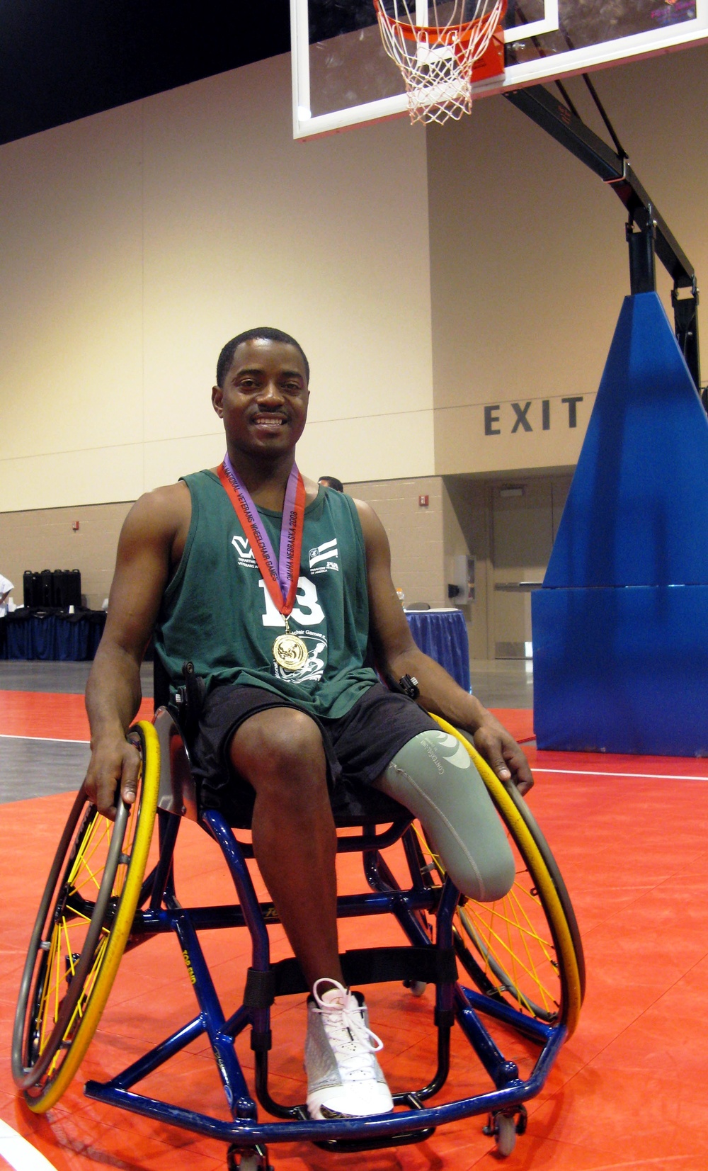 Air Force Tech. Sgt. Felder Wins Gold, Finds Camaraderie at National Veterans Wheelchair Games