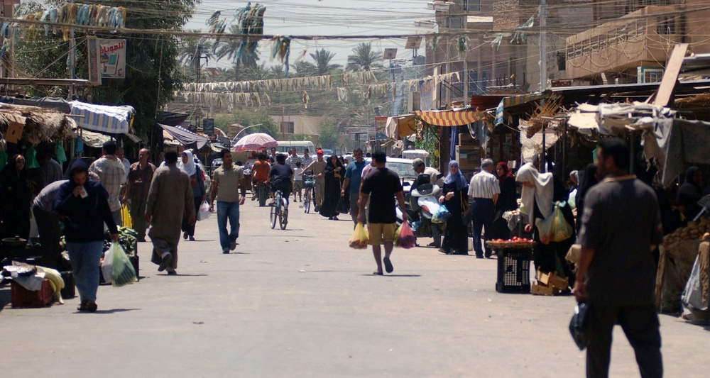 Bustling Baghdad Market Signals Return to Normalcy