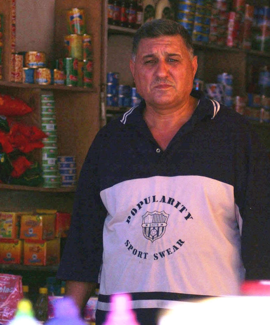Baghdad Shopkeeper Confronts Soldiers Over Lack of Power