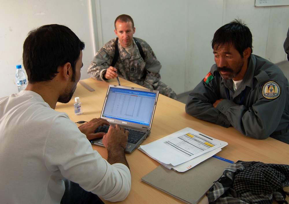 U.S. Air Force Helps Train Afghan Police Force