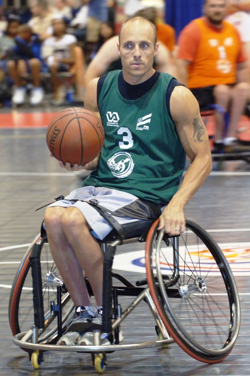 Disabled Veteran Competes in National Wheelchair Games