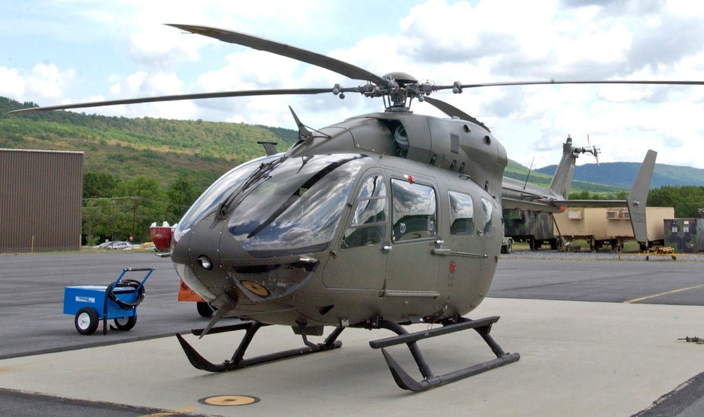 New UH-72A Lakota Helicopters Arrive at National Guard Training Site