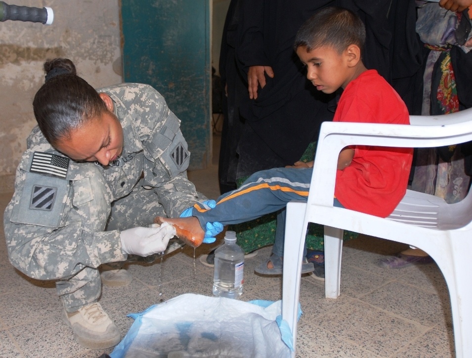 Army Medic Provides Care During Cooperative Medical Engagement