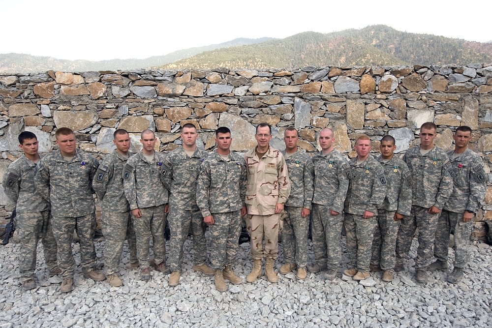 U.S. Military Leaders Honor Troops in Afghanistan