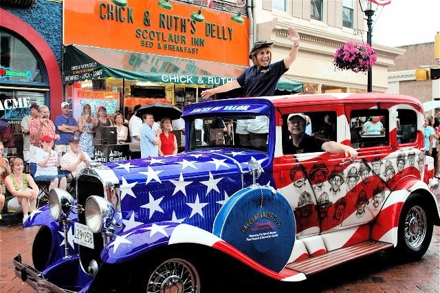 Annapolis Deli Owner Debuts 'Faces of Valor USA' Project in Fourth of July Parade